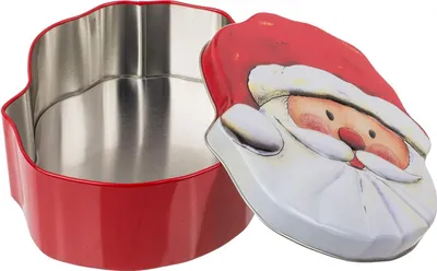 Produktbild von OOTB Metall-Gebäckdose Weihnachtsmann
