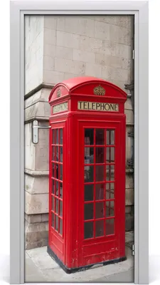 Imagen del producto de Vinilo adhesivo decorativo Tulup, 85x205 cm. Adhesivo, impermeable, removible. Ideal para dormitorios, salones y decoración del hogar. Diseño: Londres