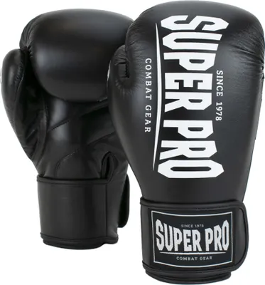 Produktbild von Super Pro Super Pro Boxhandschuhe "Champ", 10 oz., Schwarz-Weiß