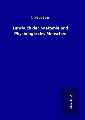 Produktbild von Lehrbuch der Anatomie und Physiologie des Menschen