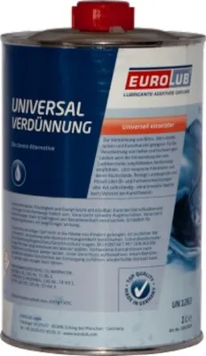 Produktbild von EUROLUB Verdünner 10012626 1L Dose