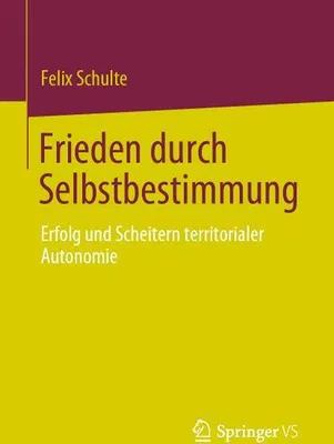 Produktbild von Frieden durch Selbstbestimmung