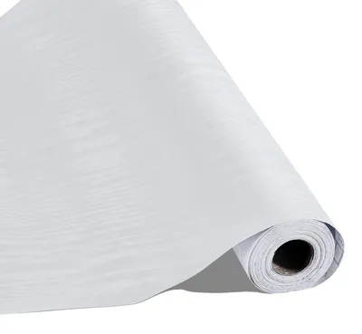 Productafbeelding van VEVOR zelfklevende behangrol, 45 cm x 10 m, wandbekleding, zelfklevende folie met witte houtlook, meubelfolie, meubelstickers, decoratieve vinylrol voor slaapkamer, keuken, kantoor, badkamer, bureau