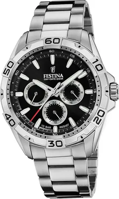 Produktbild von Festina Edelstahl Herren Uhr Armbanduhr silber Luxus D2UF20623/4