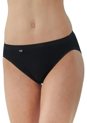Produktbild von Sloggi Damen Unterhose Basic+ Tai, 2-Pack, 48, Schwarz