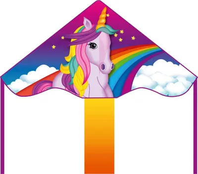 Produktbild von Ecoline: Simple Flyer Unicorn 85 cm