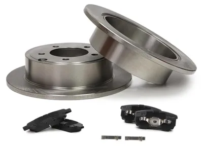 Produktbild von MASTER-SPORT Bremsenset Hinten Bremsscheiben Beläge Satz für JEEP COMPASS (MK49) 262mm