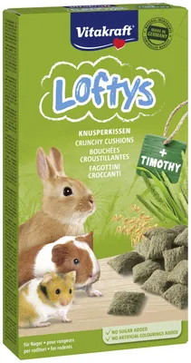 Obrázek produktu pro Vitakraft Loftys, Snack, 100 g, Morče, Křeček, Myš, Králík, 98 mm, 33 mm, 187 mm