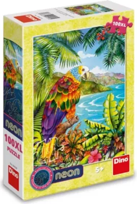 Produktbild von DINO Svtc Puzzle Dschungelpapagei XL 100 Stü ck