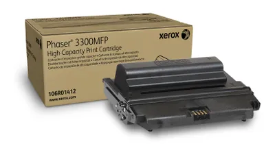Produktbild von Xerox 106R01412 Laserdruck Tonerkartusche - Schwarz - Original - 1er Pack - 8000 Seiten
