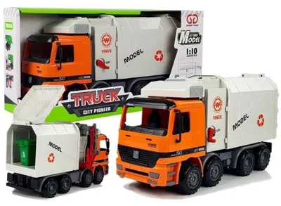 Image de Camion poubelle avec bac de roulage