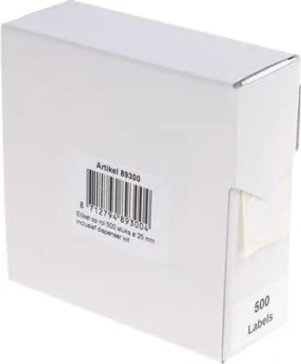 Obrázek produktu pro rillprint  89300 rillprint Markierungspunkte, Durchmesser: 25 mm, weiß