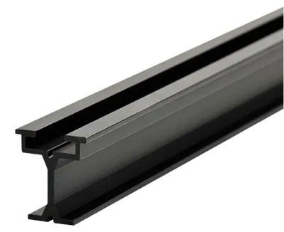 Productafbeelding van Eurotrack - Spoor 2 meter - Zwart