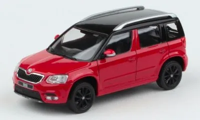 Immagine prodotto di Skoda Yeti FL (2013) Rosso Corrida Uni (tetto nero) ABREX 1:43