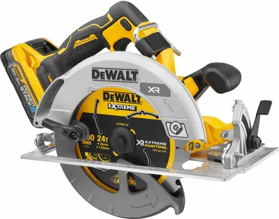 Produktbild von DEWALT Akku-Handkreissäge 18V 190mm + 2 Akku + Schnellladegerät