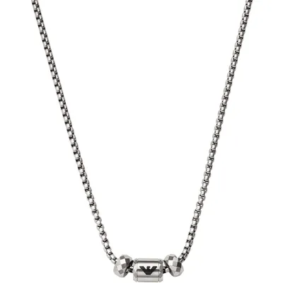 Produktbild von Emporio Armani EGS2777040 Herren Collier Edelstahl Silber 52 cm