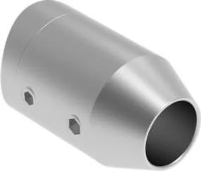 Immagine prodotto di Portacanna di riempimento assiale tondo 42,4 Portacanna a croce in acciaio inox V2A ringhiera Portacanna di riempimento tubo ringhiera