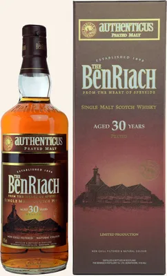 Produktbild von BenRiach Authenticus - 30 Jahre - Single Malt Scotch Whisky