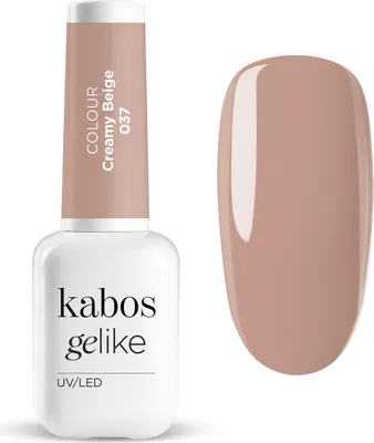 Obrázek produktu pro Kabos UV hybridní lak na nehty Gelike 037 Creamy Beige 8ml