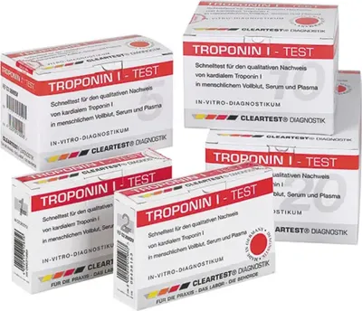Immagine prodotto di Cleartest® Troponina I test rapido, 1 test