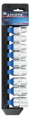 Productafbeelding van Dopsleutelset 1/2 inch Superlock 10-22 mm voor Duurzame en Veilige Schroefklussen