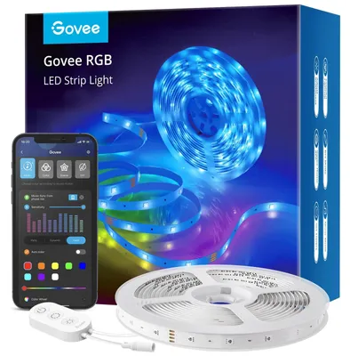 LED-Streifen 5 m, smart RGB, App-Steuerung, Musik-Synchronisation
