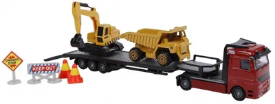 Obrázok produktu pre Auto Truck Transporter Sklápacie auto Bagr Kov