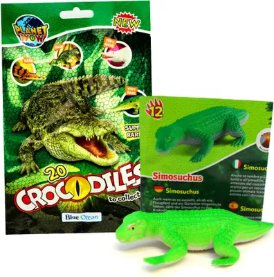Produktbild von Blue Ocean Crocodiles Sammelfiguren 2025 - Planet Wow - Figur 12. Simosuchus