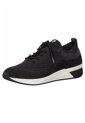 Produktbild von Marco Tozzi Damen Low Sneaker Earth-Edition Vegan 2-23760-26 Schwarz