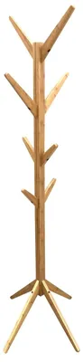 Productafbeelding van Kapstok van natuurlijk bamboe, hoogte 177 cm - TIA