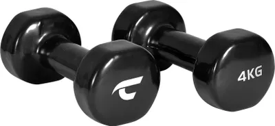 Produktbild von Christopeit Vinylhanteln – Ergonomisch Geformte Gusseisen Hanteln mit Griffiger Vinylummantelung, Ideal für Ganzkörper- und Muskelaufbautraining Zuhause & Fitnessstudio