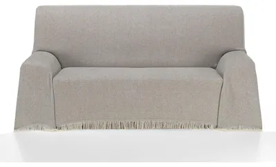 Tagesdecke 300x260 cm, multifunktional, extra weich, braun