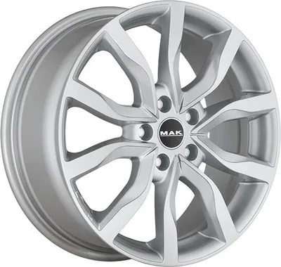 Produktbild von Alufelge Mak Highlands 8X19 5X108 Et 45 Silver