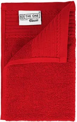 Produktbild von The One Towelling® T1-30 | Classic Guest Towel - Gästehandtuch - 30 x 50 cm - Farbe: Red - Größe: 30 x 50 cm