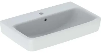 Immagine prodotto di Geberit Renova Compact lavabo, avec trou pour robinetterie, avec trop-plein, 650x400mm, 501.714.00.8, 501.714.00.8