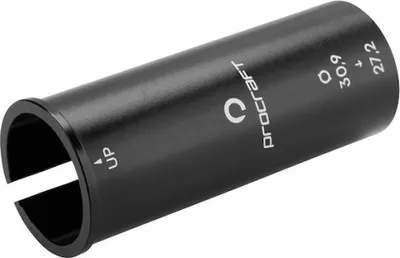 Produktbild von Procraft Reduzierhülse Sattelstütze 30.9 => 27.2 mm Schwarz - passgenaue Anpa....