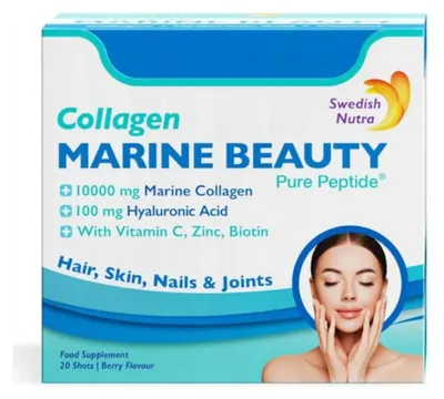 Zdjęcie produktu dla Swedish Nutra Marine Beauty Collagen Shots (20 x 25 ml)