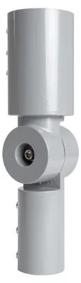 Produktbild von Mastarm schwenkbar 90º Ø60 mm für Straßenleuchten Grau