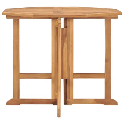 Immagine prodotto di Tavolo da Giardino Pieghevole 90x90x75 cm in Massello di Teak