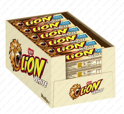 Immagine prodotto di Nestle Lion White, barretta, cioccolato, 24 barrette