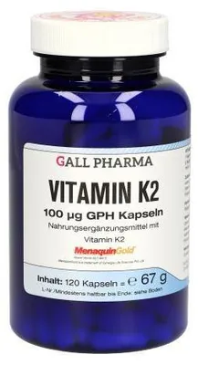 Produktbild von Vitamin K2 100 μg Gph Kapseln 120 St