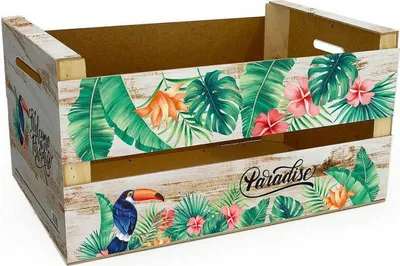 Produktbild von Aufbewahrungsbox deconfortime paradise (3 Stück) (44 x 24,5 x 23 cm)