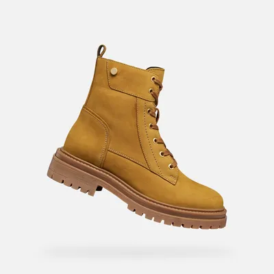 Produktbild von Geox Gelbe Damen-Ankle-Boots von Iridea 36