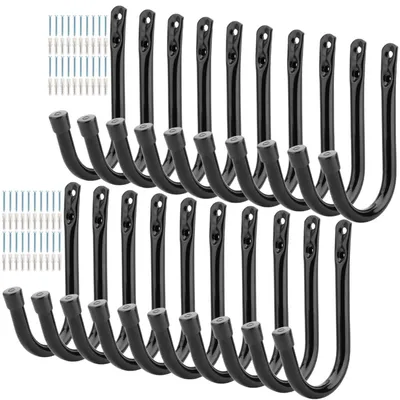 Productafbeelding van Set van 20 Zware Wandbevestigingshaken voor Garage