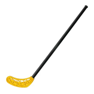 Obrázok produktu pre 80cm Florbalová hokejka rovná žltá