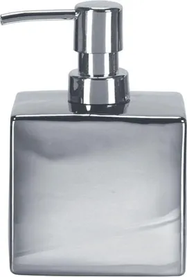 Produktbild von Kleine Wolke Seifenspender GLAMOUR Silberfarben