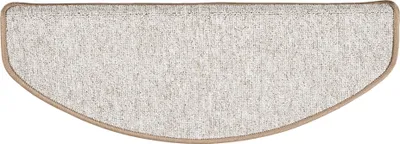 Produktbild von Trend Schlinge Stufenmatte Einfarbig (halbrund), Größe / Ausführung / Menge:18x56 cm (halbrund)  1 Stck., Farbe:Taupe