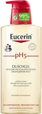 Produktbild von Eucerin pH5 Duschgel für trockene, empfindliche Haut, 400 ml Duschgel