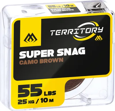 Image de Mikado Super Snag 55Lbs/10M bas de ligne tressé - Brown Camo
