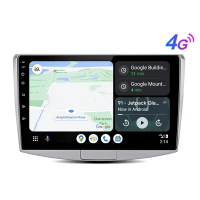 Obrázek produktu pro Hexinex Android autorádio pro VW Passat B7 (2010–2015) 10 palců, 6 GB + 128 GB, 8 jader, Wi-Fi, Bluetooth,CarPlay Android Auto FM RDS SWC DAB+